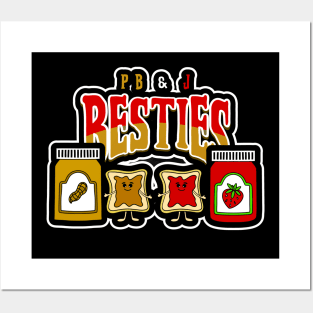 PEANUT Butter And Jam Besties Posters and Art